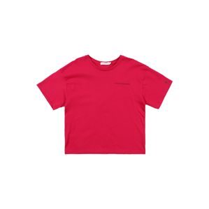 Calvin Klein Jeans Póló 'CHEST LOGO BOXY TOP'  rózsaszín