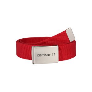 Carhartt WIP Övek 'Clip Belt Chrome'  piros