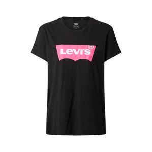 LEVI'S Póló 'THE PERFECT'  fehér / fekete / rózsaszín