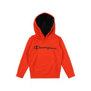 Champion Authentic Athletic Apparel Tréning póló 'Hooded Sweatshirt'  tengerészkék / neonnarancs