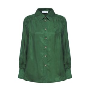EDITED Blúz 'Babette'  zöld / khaki