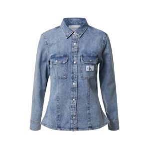 Calvin Klein Jeans Blúz 'ARCHIVE LEAN'  kék farmer
