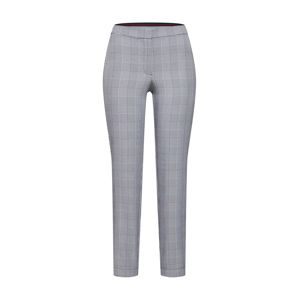 Noisy May Nadrág 'NMMELISSA NW FITTED CHECKED PANT'  antracit / fekete / fehér
