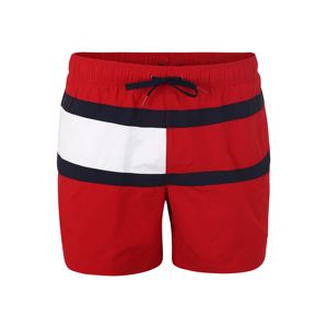 Tommy Hilfiger Underwear Rövid fürdőnadrágok 'MEDIUM DRAWSTRING'  piros