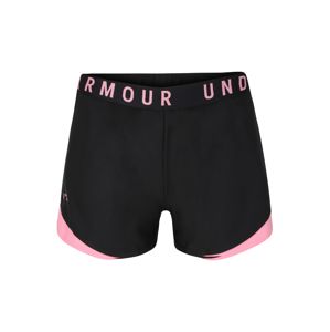 UNDER ARMOUR Sportnadrágok 'Play Up Shorts 3.0'  fekete / rózsaszín