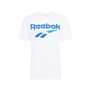Reebok Classic Póló  kék / pasztellsárga / fehér