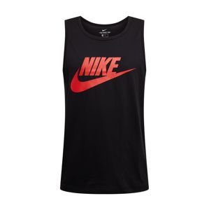 Nike Sportswear Póló 'Nike Sportswear'  fekete / piros
