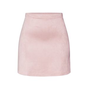 Boohoo Rock 'Suedette Aline Mini Skirt'  rózsaszín