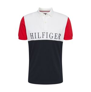 TOMMY HILFIGER Poloshirt  sötétkék / fehér / piros