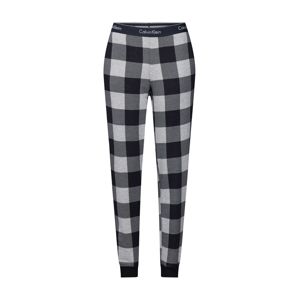Calvin Klein Underwear Pizsama nadrágok  szürke / fekete / fehér