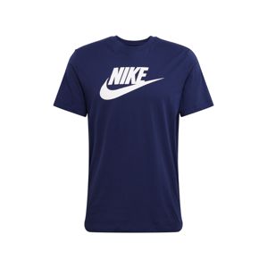 Nike Sportswear Shirt 'M NSW HYBRID SS TEE'  fehér / tengerészkék