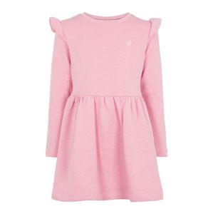 NAME IT Ruha 'NMFNELIS LS SWEAT DRESS BRU'  vegyes színek / rózsaszín
