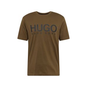 HUGO Póló 'Dolive 204'  olíva / tengerészkék
