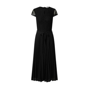 Dorothy Perkins (Tall) Ruha 'BLACK ALICE PLEAT DRESS'  fekete