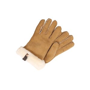 UGG Kesztyű 'Shorty Glove with leather trim'  cappuccinobarna