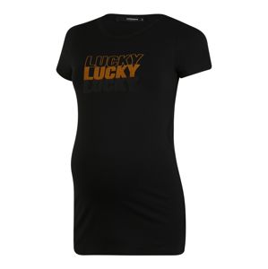 Supermom Póló 'Lucky'  fekete / arany