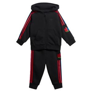 ADIDAS ORIGINALS Jogging ruhák 'Adicolor 3D Trefoil Full'  kék / piros / fekete