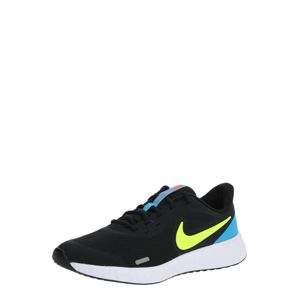 NIKE Sportcipő 'Revolution 5'  kék / neonsárga / fekete