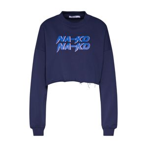 NA-KD Tréning póló 'Short Sweat'  kék