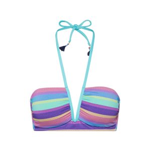 Seafolly Bikini felső 'V Wire Halter'  kék / türkiz / lila
