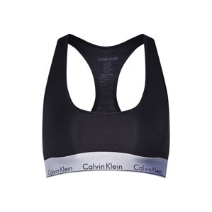 Calvin Klein Underwear Melltartó 'UNLINED BRALETTE'  fekete / ezüst