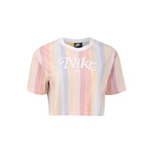 Nike Sportswear Póló 'RET FEM'  világos-rózsaszín / füstkék / világos sárga / fehér / világospiros