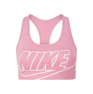 NIKE Sport-BH  rózsaszín / fehér