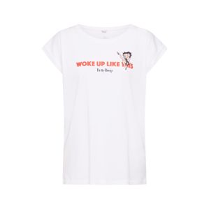 Merchcode Póló 'Betty Boop Woke Up Tee'  vegyes színek / fehér