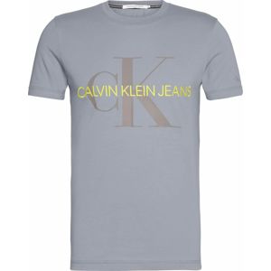 Calvin Klein Jeans Póló  limone / szürke