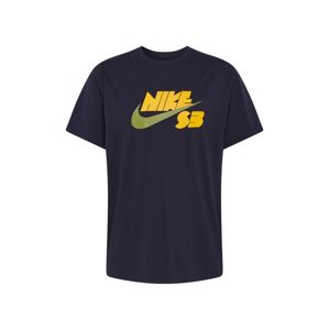 Nike SB Póló  fekete / sárga / zöld