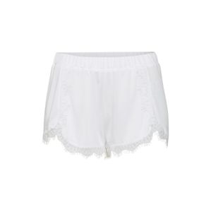 NA-KD Nadrág 'Overlapped Lace Detailed Shorts'  fehér