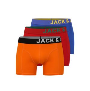 JACK & JONES Boxershorts 'Jacside Trunks'  piros / kék / narancs