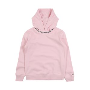 Calvin Klein Jeans Sweatshirt 'LOGO INTARSIA HOODIE.'  rózsaszín