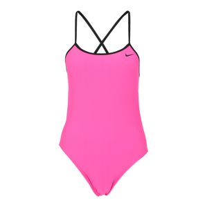 Nike Swim Sport fürdőruhák 'Solid'  rózsaszín / fekete