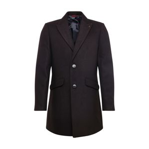 BURTON MENSWEAR LONDON Átmeneti kabátok 'faux crombie all'  fekete