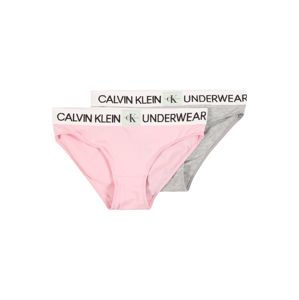 Calvin Klein Underwear Alsónadrág  rózsaszín / szürke melír