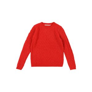 KIDS ONLY Pulóver 'konTRACY L/S PULLOVER CP KNT'  piros