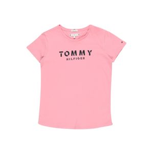 TOMMY HILFIGER Póló 'ESSENTIAL TOMMY TEE S/S'  rózsaszín