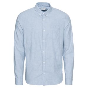 NOWADAYS Ing 'button-down brushed chambre shirt'  világoskék