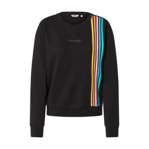 WRANGLER Sweatshirt  fekete / vegyes színek