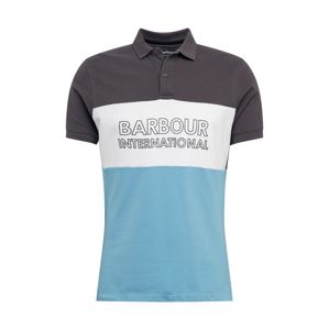Barbour International Póló 'B.intl Bold'  kék / sötétszürke / fehér