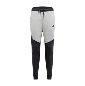 Nike Sportswear Nadrág  világosszürke / fekete