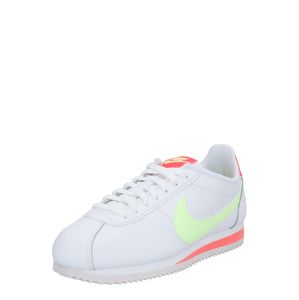 Nike Sportswear Rövid szárú edzőcipők 'Cortez'  neonzöld / sárga / fehér / neonnarancs
