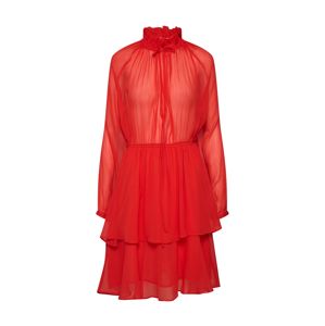 NA-KD Ruha 'High Frill Neck Dress'  piros