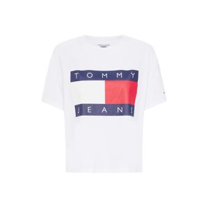 Tommy Jeans Póló 'TJW TOMMY FLAG TEE'  tengerészkék / piros / fehér