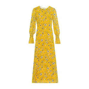 IVY & OAK Nyári ruhák 'Chiffon Midi Dress'  sárga / vegyes színek