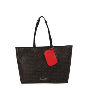 Calvin Klein Shopper táska 'MONO'  barna