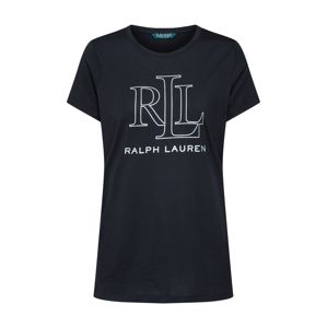 Lauren Ralph Lauren Póló 'KATLIN'  fekete / fehér