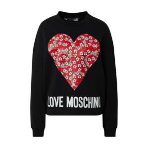 Love Moschino Tréning póló  fekete / fehér / vegyes színek