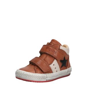 BISGAARD Sportcipő 'Velcro shoes'  konyak / bézs